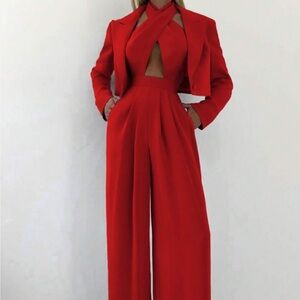 Stunning Scarlet Women's Jumpsuit